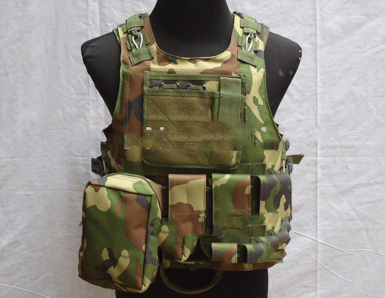 Outwear Design Tactical Style Unique Jungle Color Vest