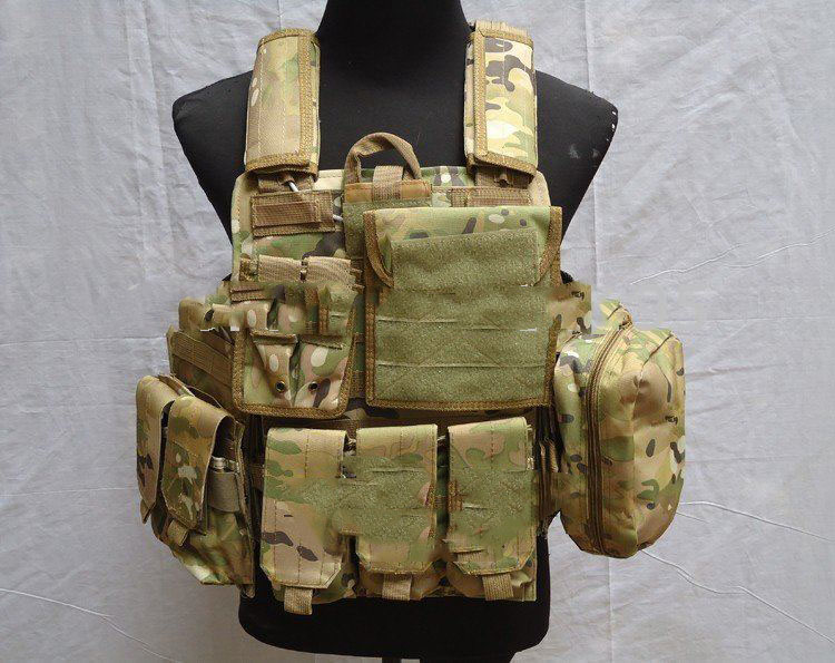 Wear Resistant Tactical Combat Hunting Style Oxford Nylon Fabric Vest