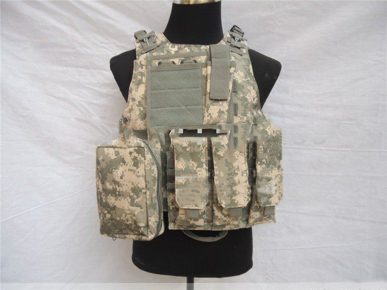Anti-Static Design Polyester / Cotton Tactical  Amphibious Style Vest
