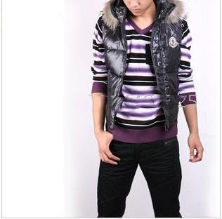 Hot 100%polyesrer 100% Nylonlining Coats Vest 1895x Men's Highlight Down