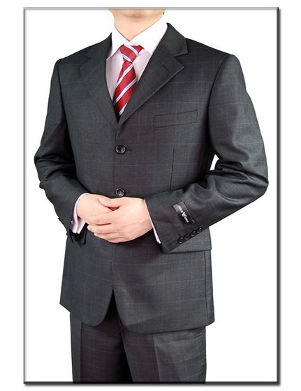 Business Occasion Dress Clothing Apparel Western Style Men's Suits