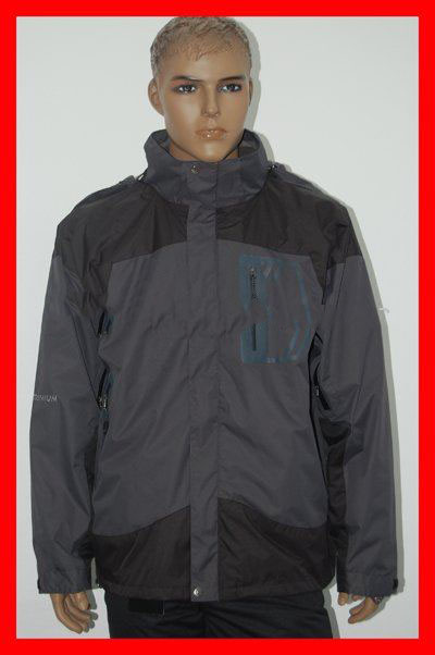 Snow Wear Breathable Design Unique Gray Men's Sweatshirts