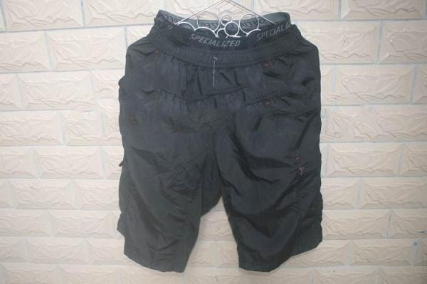 Comfortable Casual Style Black Color Wear-Resistant Men's Shorts