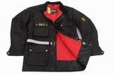 Coat Male Models In Black Jackets Cotton Long Overcoat