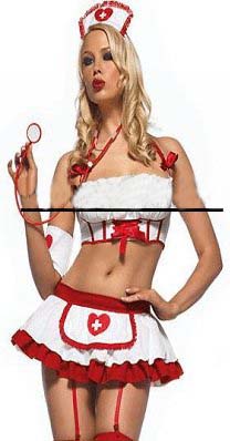 Hot Women's Sexy Babydoll Lingerie Well-crafted Nurse Uniforms