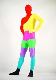 Lycra & Spandex Colorful Full Body Catsuits