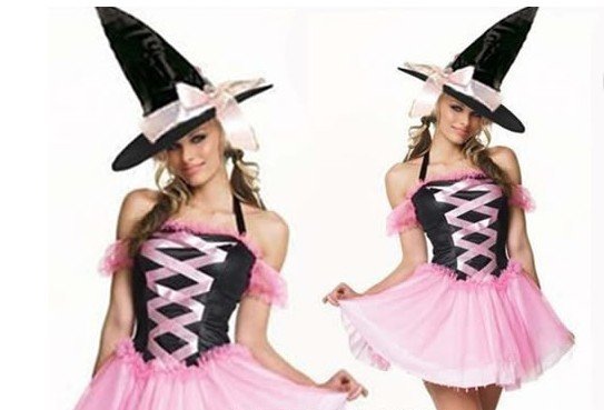 Free Size Witch Halloween Party Sexy Pirate Costumes