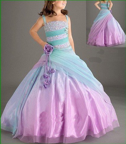 Ankle-length Tulle & Ruffles With Spaghetti Straps Ball Gown Wedding Dresses
