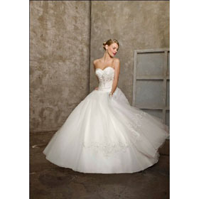 Wedding Dress with Tail WTD0017