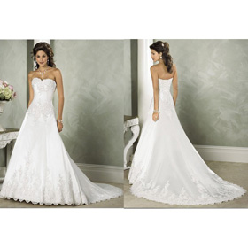 WD-0747 Free Shipping Gorgeous Bridal Wedding Dress Wedding Gown