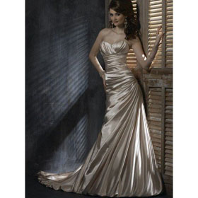 Free Shipping New OL-0057 Freeshipping Gorgeous Bridal Watteau Train Wedding Dresses