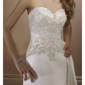 Free Shipping 2011 New Style Watteau Train Wedding Dresses