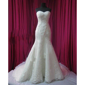 Free Shipping Best Selling New Designer Lace Mermaid Wedding Dress Bridal Gown Bridal Dress Custom Size&color