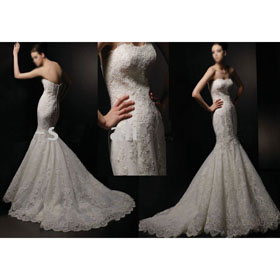 Wedding Dress Gown Lace Sl-3036