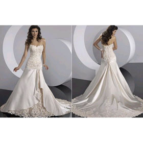 2010 Hot Romantic Winter Mermaid Wedding Dresses (any Size and Color)