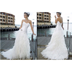 2010 Hot Romantic Winter Mermaid Wedding Dresses (any Size and Color)