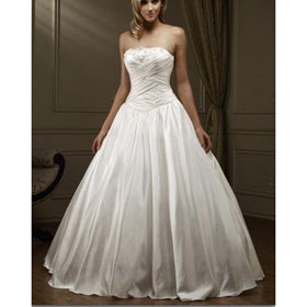 Free Shipping 2011 New Style Watteau Train Wedding Dresses