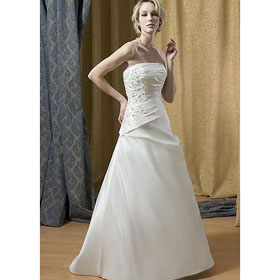 Free Shipping 2011 New Style Watteau Train Wedding Dresses