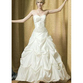 Free Shipping 2011 New Style Watteau Train Wedding Dresses