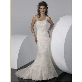 Freeshipping DL708 Gorgeous Bridal Watteau Train Wedding Dresses