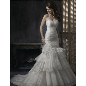 Sweetheart Neckline Wedding Wedding Dresses-Charming Lovely Wedding Dress+gift