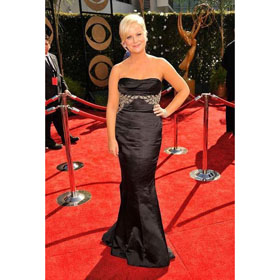 Black Sleeveless High Waist Celebrity Dresses