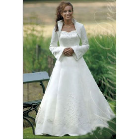 Hot Stylish Bridal Dress With Small Coat AN0244
