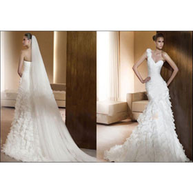 One-shoulder Bridal Wedding Wear 2011 SL-4178