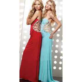 Custom Made Sexy Chiffon Appliqued Bohemianand Lovely Strapless Evening Dress Princess Wedding Dresses