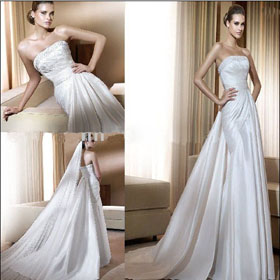 Designer Mermaid Wedding Dress
