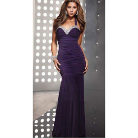 Custom Made Sexy Halter Lovely Bateau Evening Dress Appliques Sleeve Princess Wedding Dresses