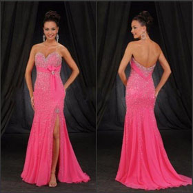 QNWY00177 Wholesale !Free Shipping! Custom-made 2011 Sexy Bridal Evening Gowns / Formal Dresses Any Size Color/ Floor-Length