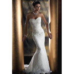 Lace Floor-Length Sleeveless Halter Mermaid Maternity Wedding Dresses Bridal Gown