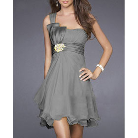 Formal Prom Party Ball Homecoming Gown Knee-Length Evening Dress