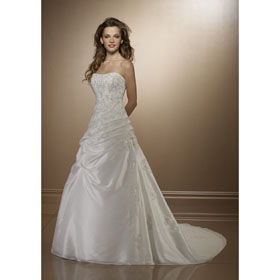 Sleeveless Style Ball Gown Lace Flower Floor Length Prom Dress