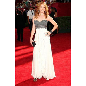 Pure White Color Floor Length Strapless Design Celebrity Dresses