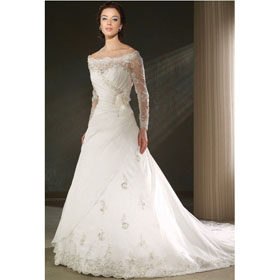 Good Quality Fashion Lace Wedidng Gown A-Line Trumpet Embroidery Wedding Dresses
