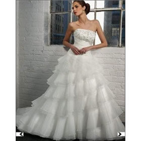 Wedding Dress with Tail WTD0026