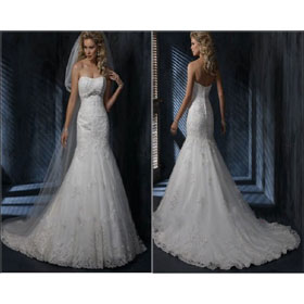 Trumpet Bridal Wedding Gown SL-3888