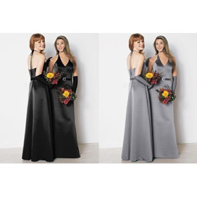 Styles Quinceanera Black Sheath Column Wedding Dresses