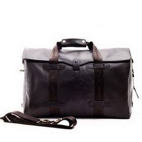 New Design Men's Duffel Genuine Leather Adjustable Shoulder Straps Shoulder Bags