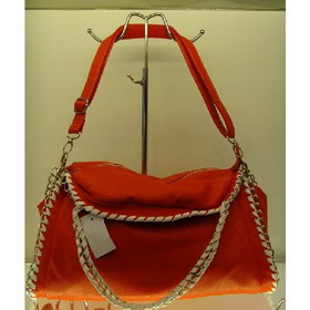 New Arrival Women's One Shoulder Red Solid Metal Frame Messenger Bags