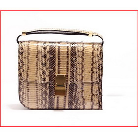 Snake Skin Animail Pattern Designer Lady's Classic Cross-Body Bags