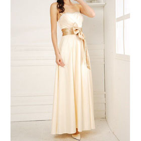 Elastic Silk like Satin Sleeveless Dropped Backless Wedding Dresse