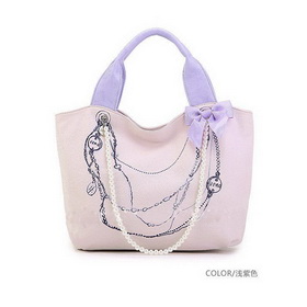 New Fashion Korean Style PU Material Soft-skinned Double Root Shoulder Bag