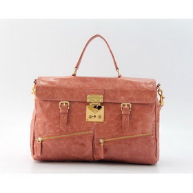 Genuine Leather Fashion Lady's Designer Solid Metal Frame Shoulder Bags