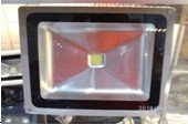 Daily White Aviation Aluminum 50W CE ROHS Garden Lights