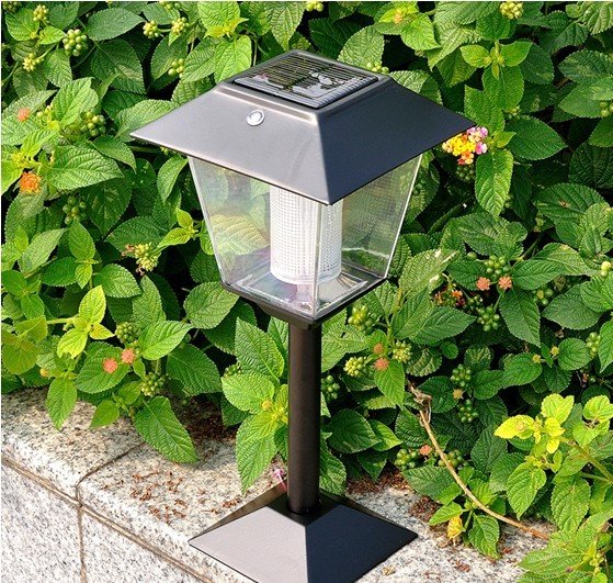 Solar Energy Stainless Steel LED Gift Lamp Landscape Decoration Garden Lights