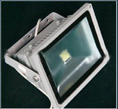 White Aviation Aluminum 140 Led Angle Garden Lights