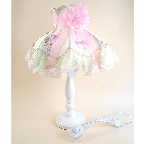 136cm Cable Size Lace Wood Material Reading Table Lamps